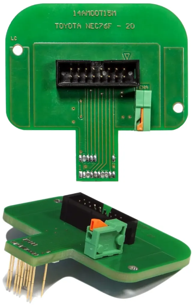 [14AM00T15M] Adaptateur pour ECU Denso (NEC 76F00xx Board Type A) 14AM00T15M